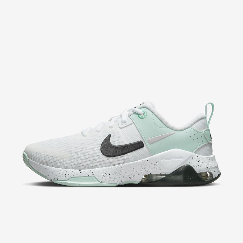 Nike Zoom Bella 6, Blanco/Hielo jade/Aumento esmeralda/Negro, hi-res