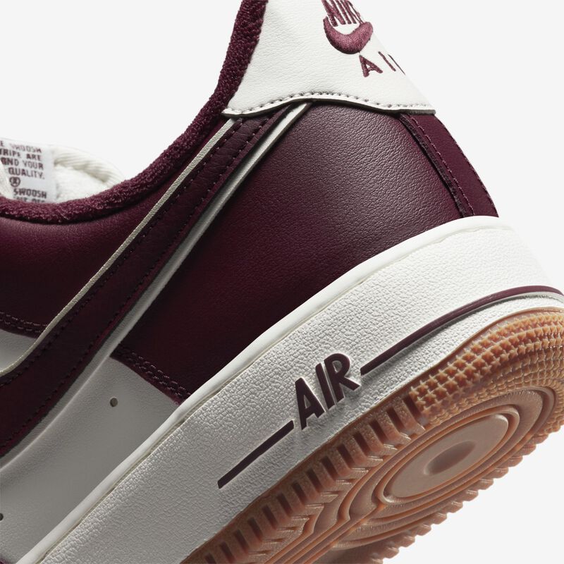 Nike Air Force 1 '07 LV8, Vela/Granate nocturno-Castaño medio, hi-res