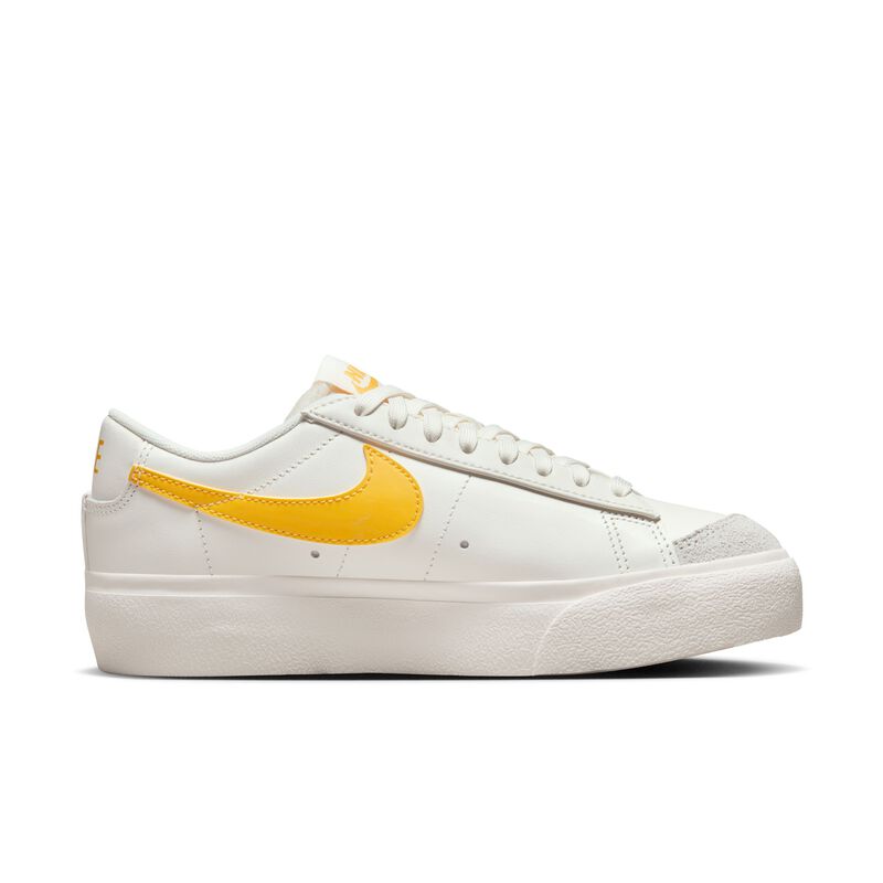 Nike Blazer Low Platform, Vela/Marfil Pálido/Azufre Vivo, hi-res