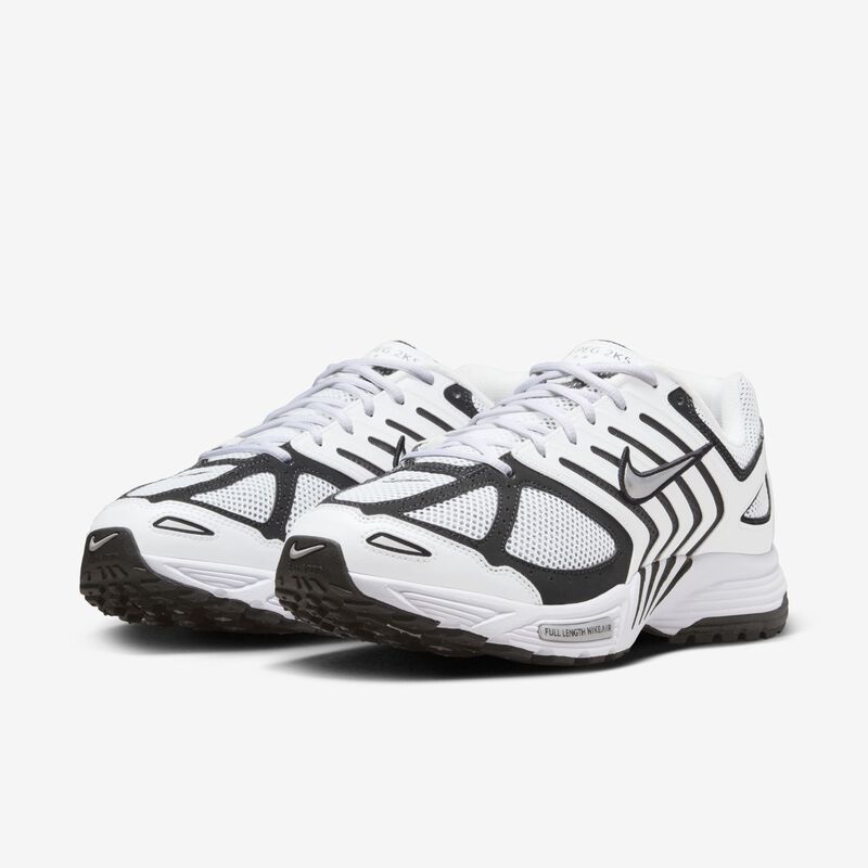 Nike Air Pegasus 2005, Blanco/Negro/Plata Metalizado, hi-res