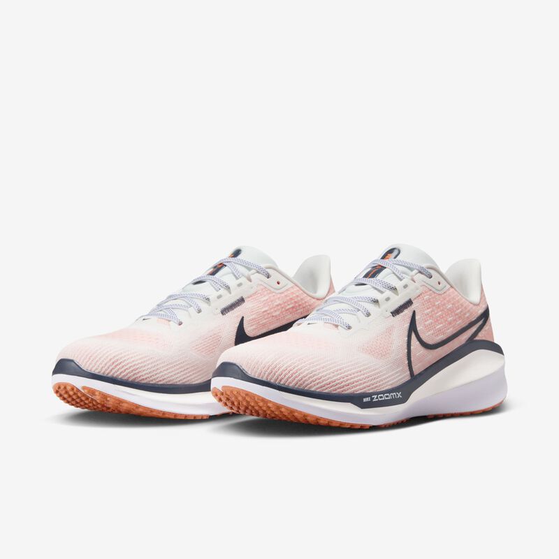 Nike Vomero 17, Blanco Cumbre/Azul Trueno-Naranja Total, hi-res