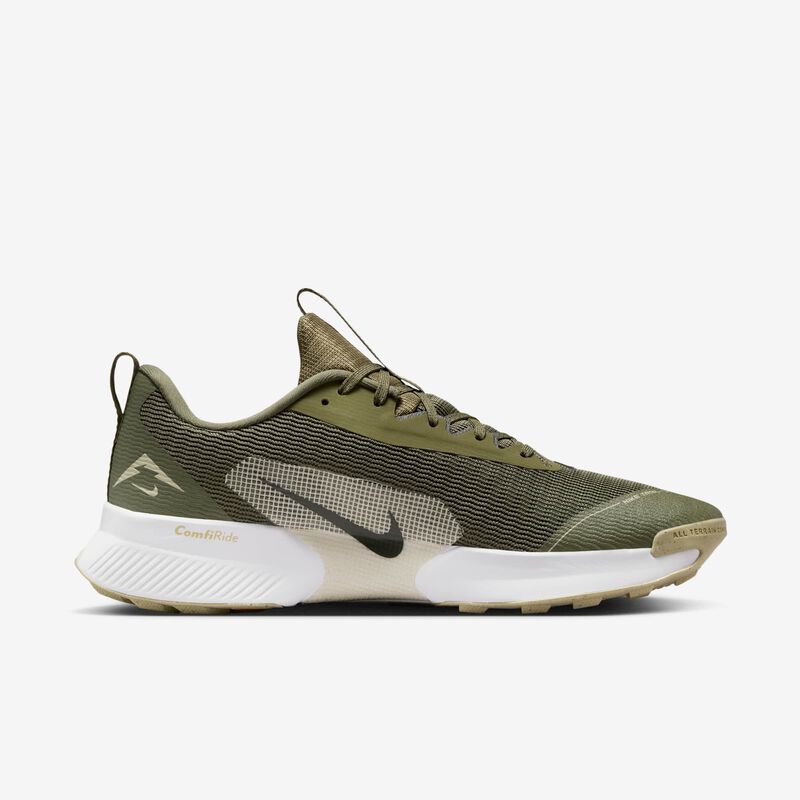Nike Juniper Trail 3, Oliva Medio/Caqui Desierto/Blanco/Secuoya, hi-res