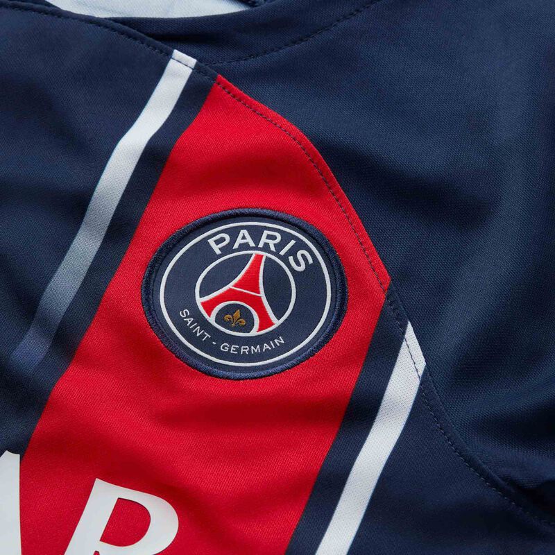 Paris Saint-Germain local 2023/24 Stadium, Azul marino medianoche/Rojo universitario/Rojo, hi-res