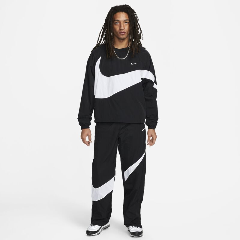 Nike Sportswear Swoosh, Negro/Blanco/Blanco, hi-res