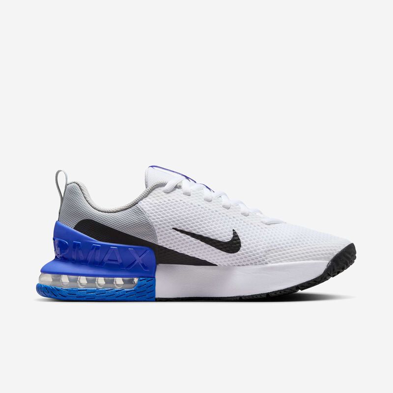 Nike Air Max Alpha Trainer 6, Blanco/Gris Humo Claro/Negro/Hiperroyal, hi-res