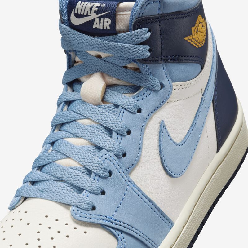 Air Jordan 1 Retro High OG, Azul universitario/Vela/Azul marino medianoche/Oro universitario, hi-res