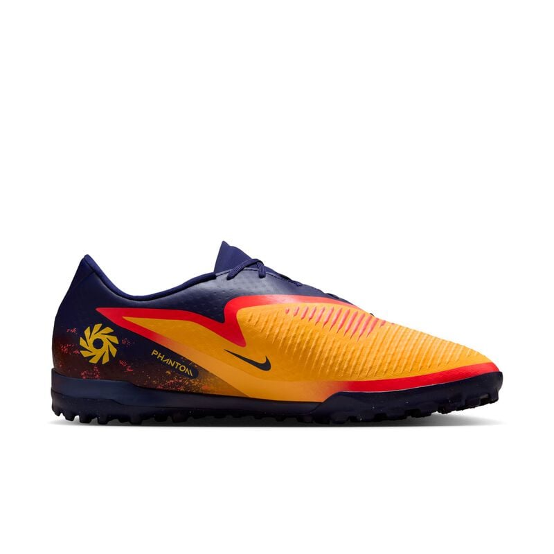 Nike Phantom 6 Low Acad, Láser Naranja/Amarillo Amarillo Veneno Azul Vacío, hi-res