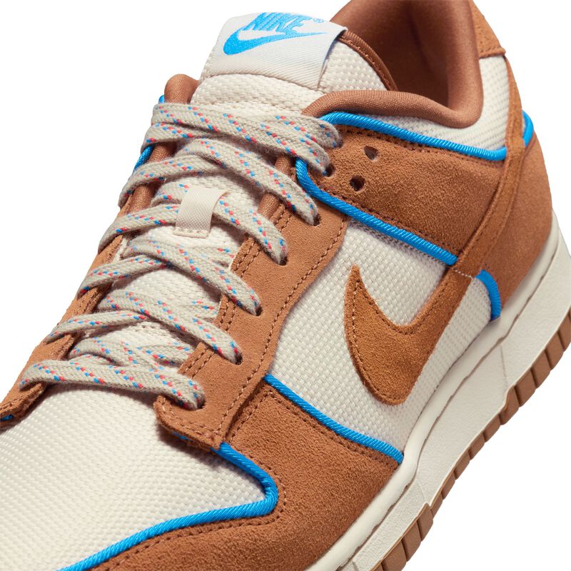 Nike Dunk Low Retro Premium, Marrón Británico Claro/ Bronceado Británico Claro-Foto Azul, hi-res