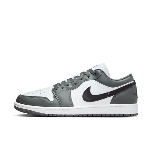 Air Jordan&nbsp;1 Low, Blanco/Gris hierro/Negro, hi-res