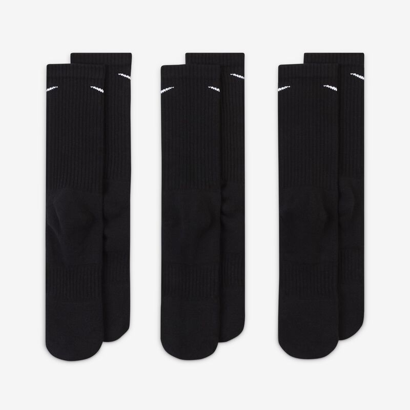 Nike Everyday Cushioned, Negro/Blanco, hi-res