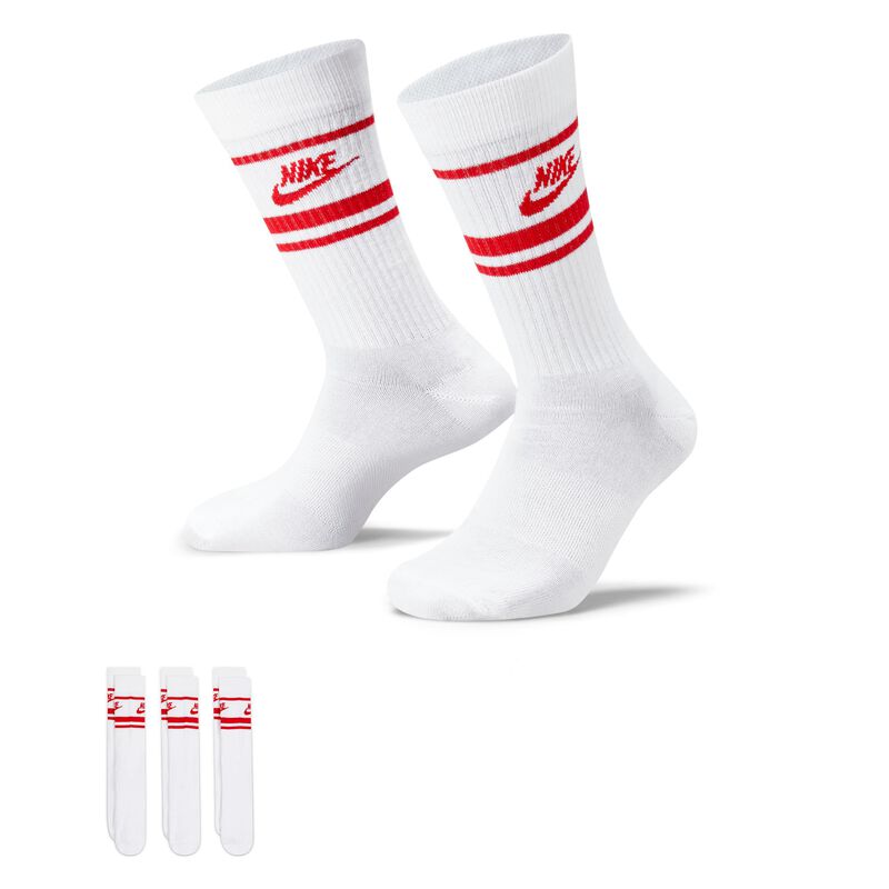 Nike Sportswear Everyday Essential, Blanco/Rojo universitario/Rojo universitario, hi-res