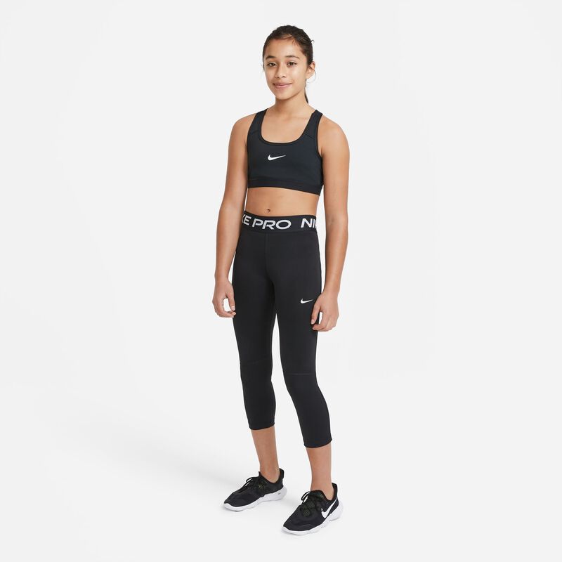 Nike Pro, Negro/Blanco, hi-res