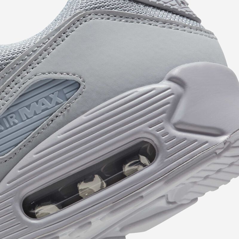 Nike Air Max 90, Lobo Gris/Negro/Blanco/Negro, hi-res