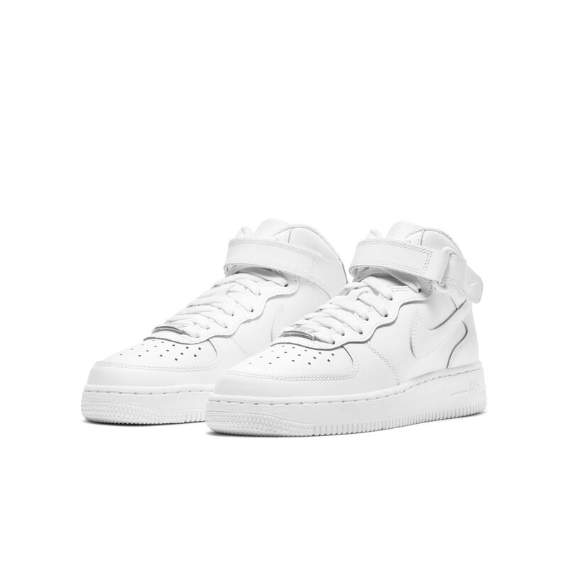 Nike Air Force 1 Mid LE, Blanco/Blanco, hi-res
