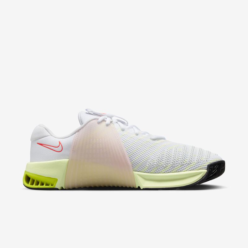 Nike Metcon 9, Blanco/Voltio/Apenas Volt/Carmesí Brillante, hi-res