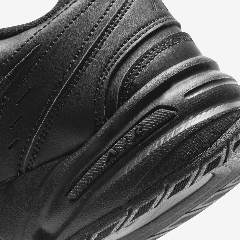 Nike Air Monarch IV, Negro/Negro, hi-res