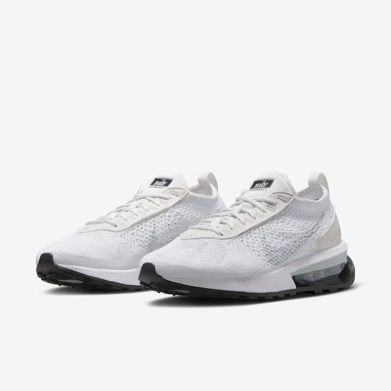 Nike Air Max Flyknit Racer, Blanco/Tinte Platino/Negro/Platino puro, hi-res