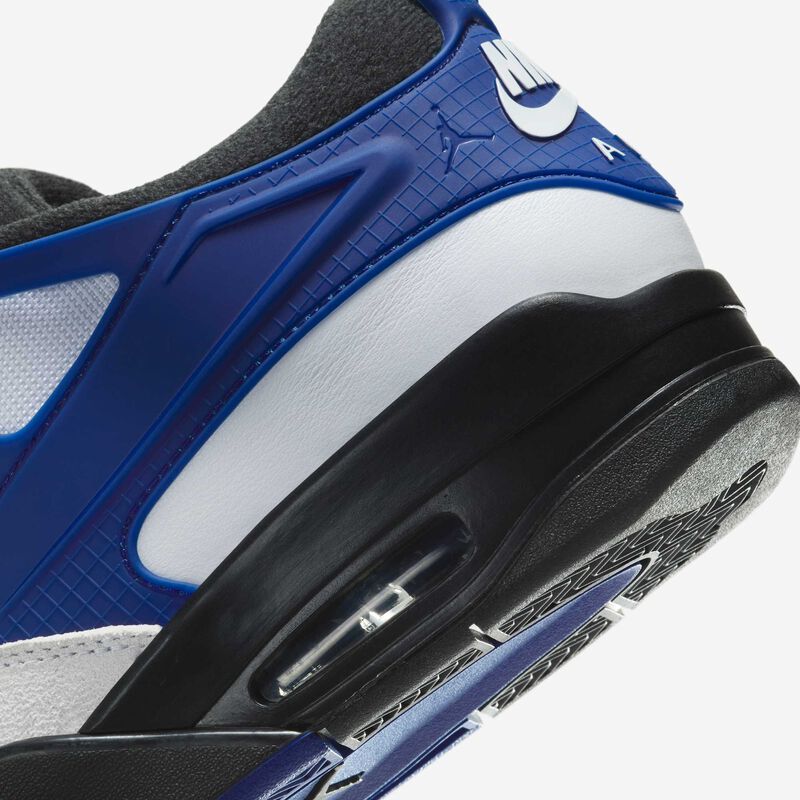 Air Jordan 4 RM, Blanco/Negro/Azul Royal Intenso, hi-res