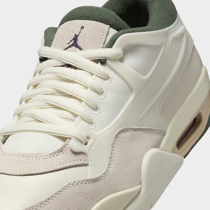 Air Jordan 4 RM, Sail/Morado Oscuro/ Crema Claro-Verde Medianoche-Piedra Roja, hi-res