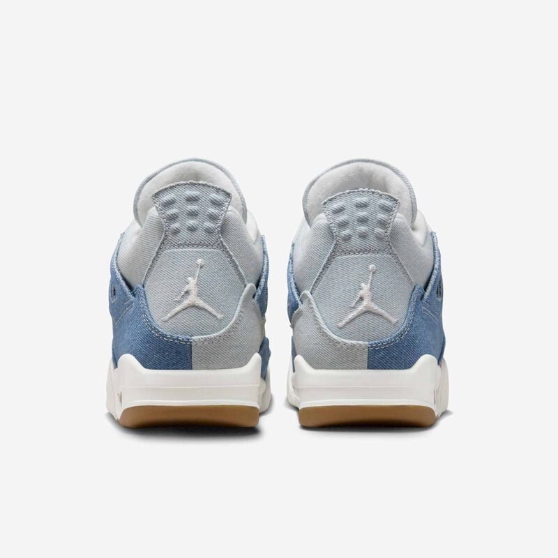 Air Jordan 4 Retro "Worn Blue", Vela/Marrón claro goma/Azul gastado/Vela, hi-res