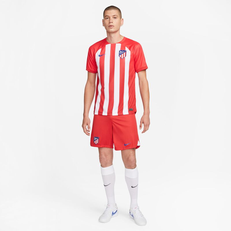Atlético Madrid local 2023/24 Stadium, Rojo deportivo/Rojo mundial/Blanco/Azul eléctrico, hi-res