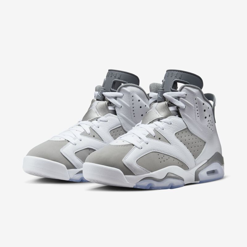 Air Jordan 6 Retro "Cool Grey", Blanco/Gris azulado/Gris medio, hi-res