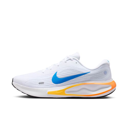 Nike Journey Run, Blanco/Naranja total/Azul hidr&oacute;geno/Azul cristal, hi-res