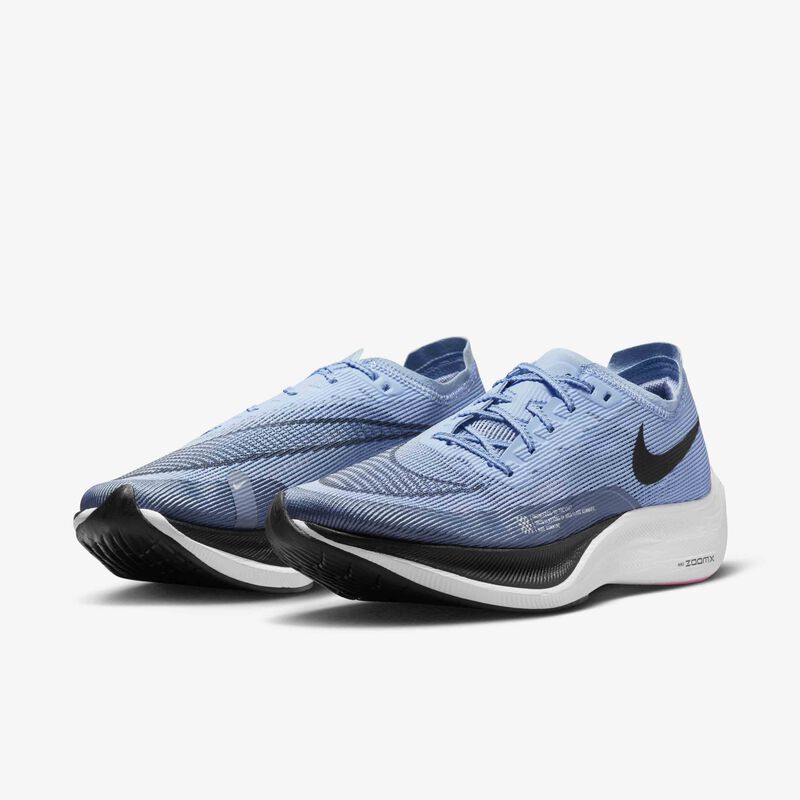 Nike ZoomX Vaporfly Next, Cobalto felicidad/Pizarra cenizo/Gris fútbol/Negro, hi-res