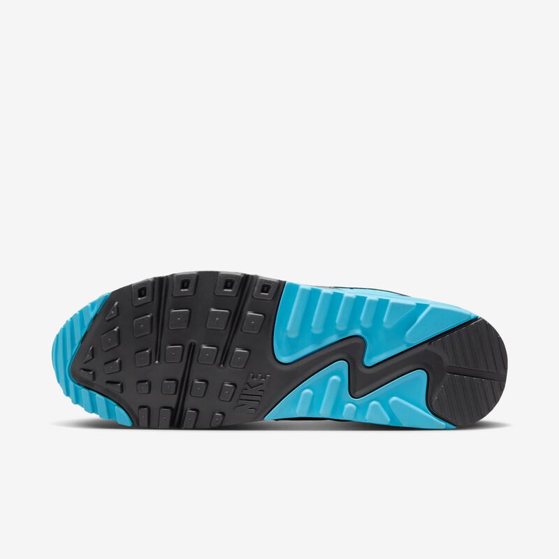 Nike Air Max 90, Gris Azulado/Cactus Empolvado/Negro/Gris Lobo, hi-res