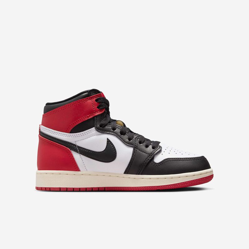 Air Jordan 1 High OG "Black Toe", Blanco/Negro-Rojo Universitario-Vela, hi-res