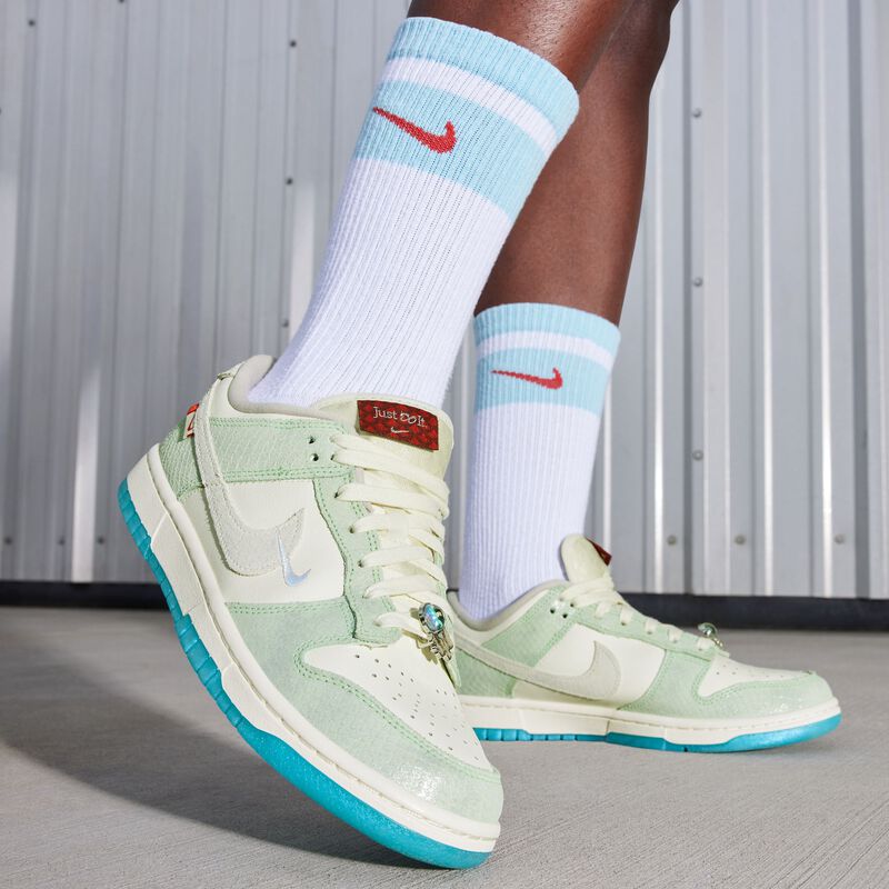 Nike Dunk Low LX, Vela/Vela-Vela-Cactus polvoriento, hi-res