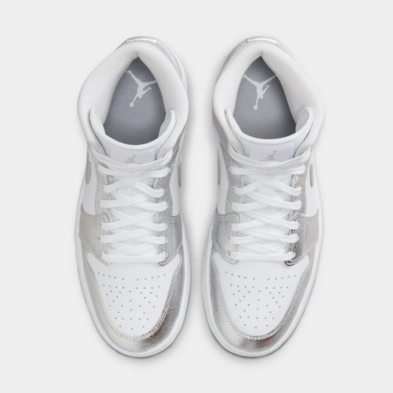 Zapatilla Air Jordan 1 Mid SE, Blanco, hi-res