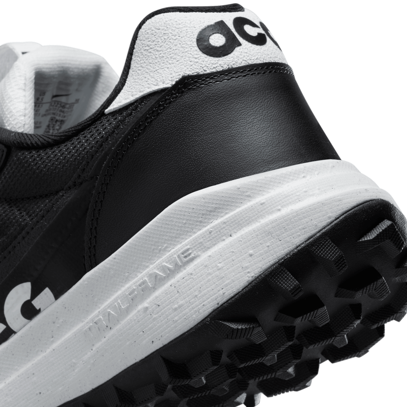 Nike ACG Lowcate, Negro/Negro/Blanco, hi-res