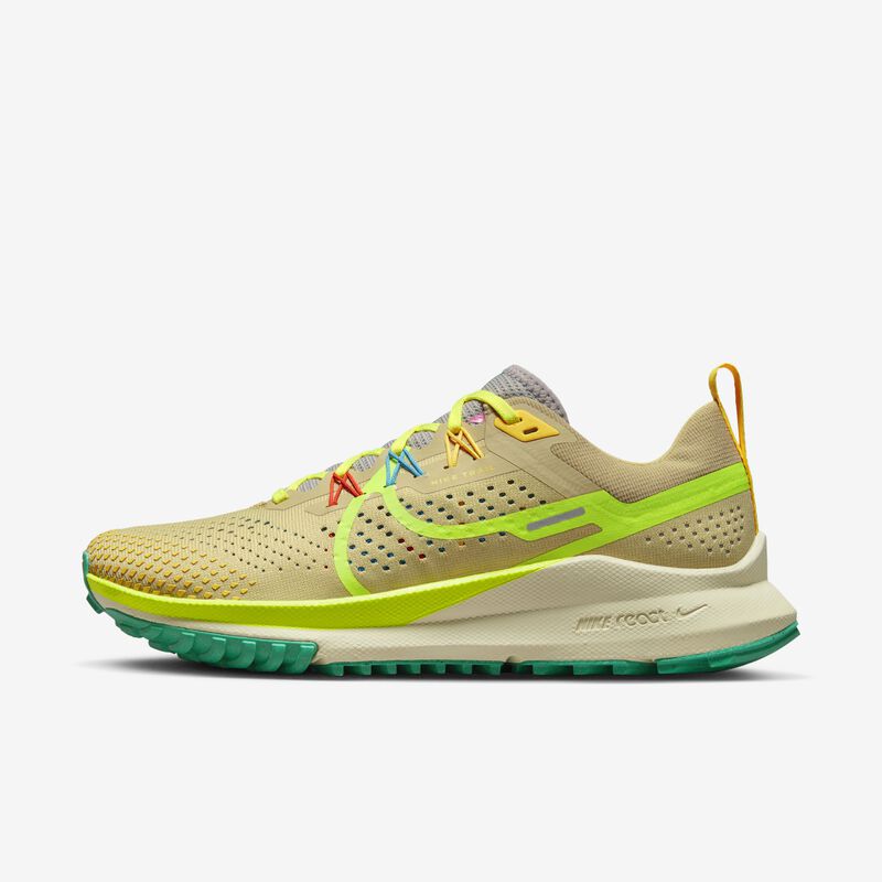 Nike React Pegasus Trail 4, Equipo Oro/Azul báltico/Verde estadio/Volt, hi-res