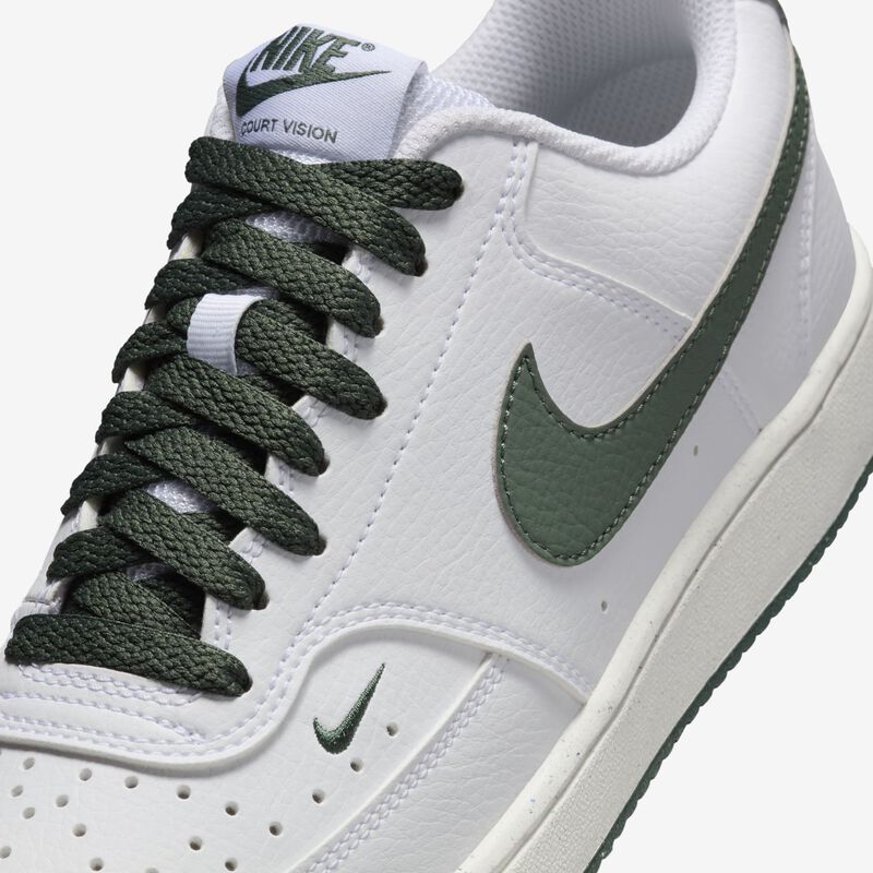 Nike Court Vision Low Next Nature, Blanco/Verde estadio/Vela/Verde vintage, hi-res
