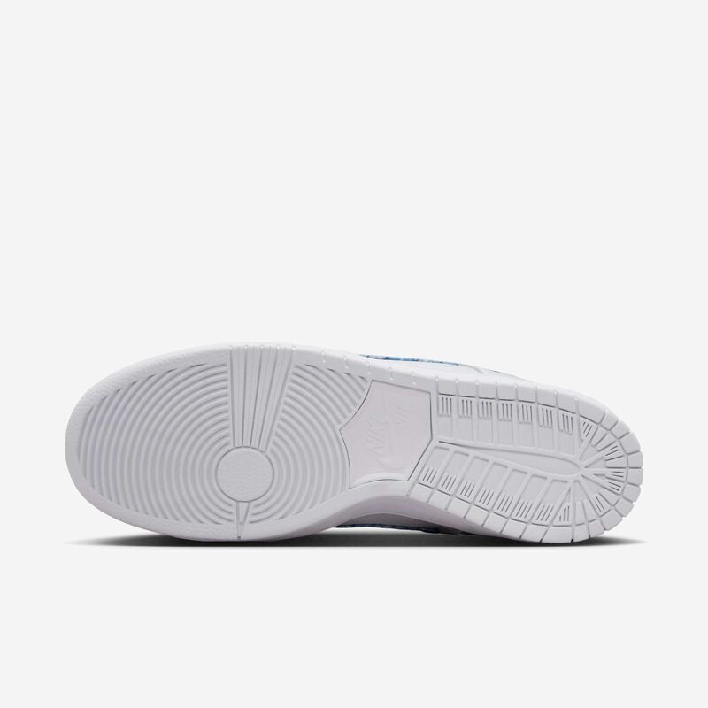 Nike SB Dunk Low Pro, Blanco/Blanco/Azul Marino Medianoche/Azul Universitario, hi-res