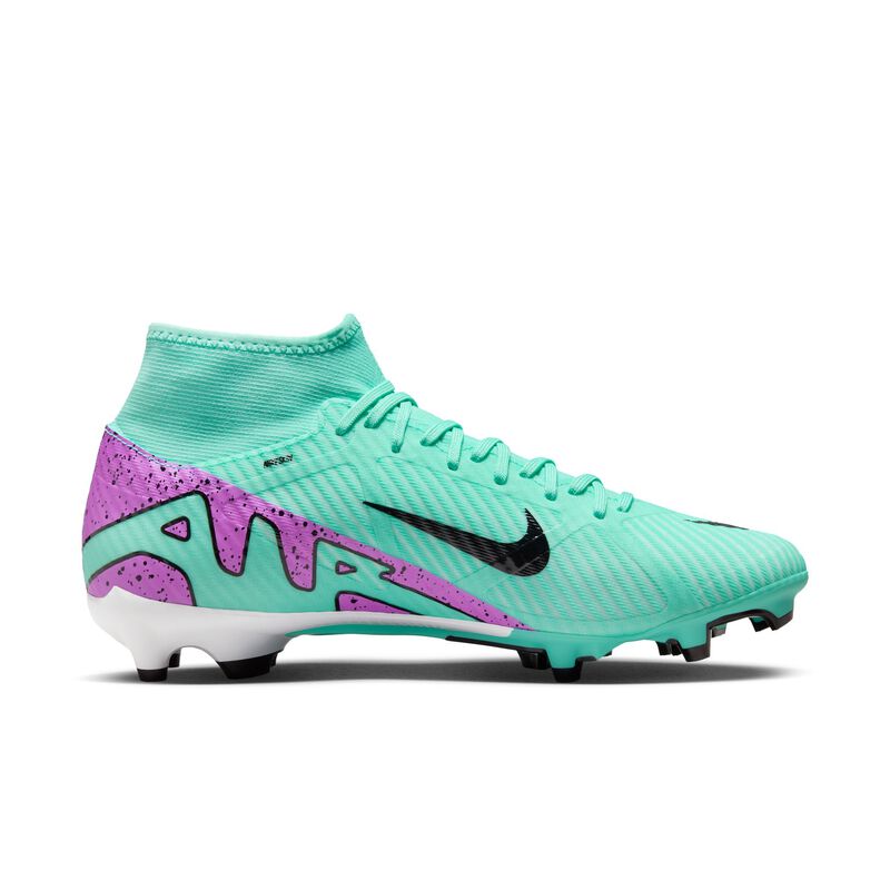 Nike Mercurial Superfly 9 Academy, Hiperturquesa/Negro/Blanco/Sueño fucsia, hi-res