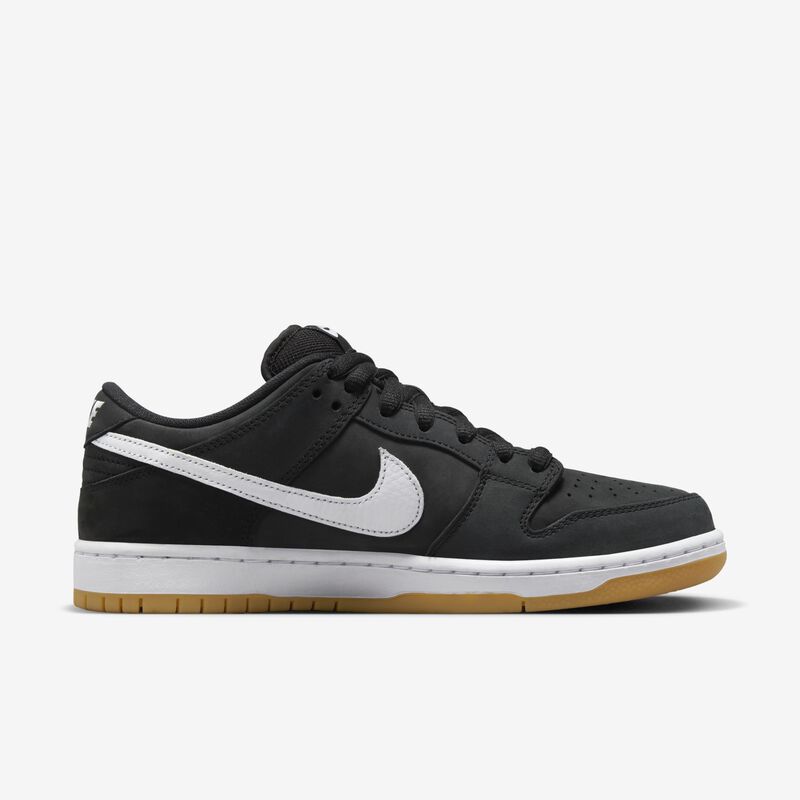 Nike SB Dunk Low Pro AA, Negro/Negro/Goma Marrón Claro/Blanco, hi-res
