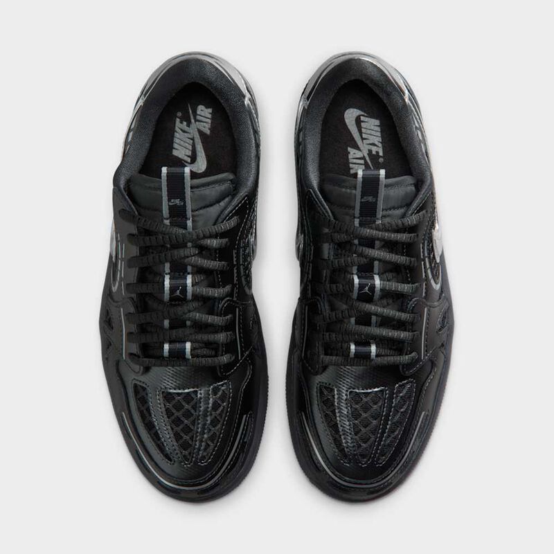 Air Jordan 1 Low Method of Make, Negro/Plateado-Blanco Metalizado, hi-res
