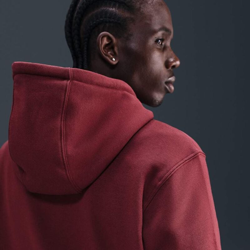 Nike Club, Rojo team oscuro/Rojo team oscuro/Blanco, hi-res