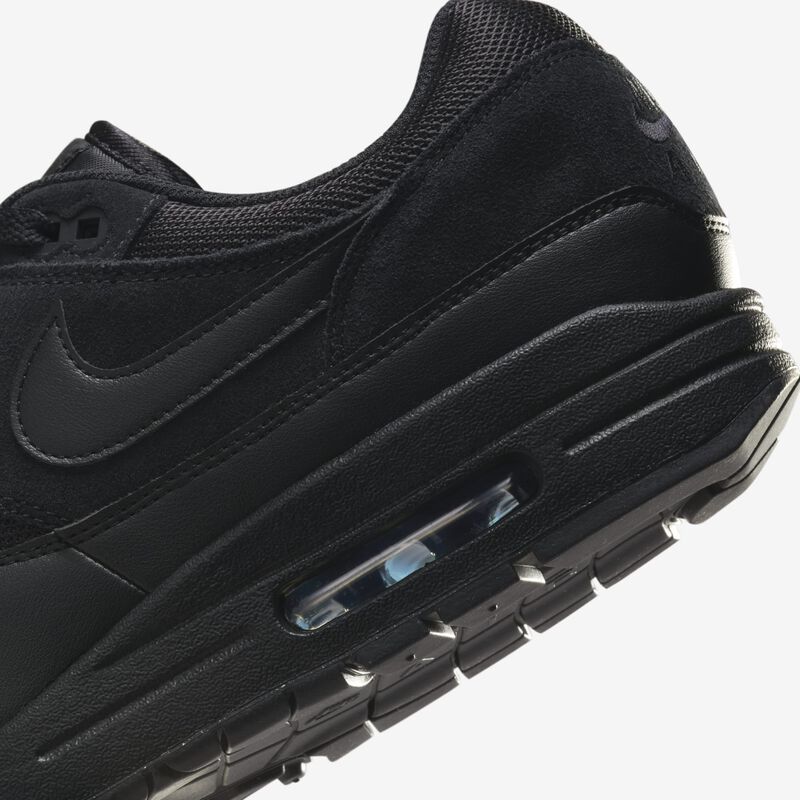 Nike Air Max 1 Essential, Negro/Negro/Antracita/Negro, hi-res