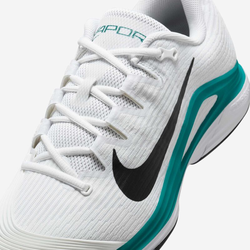 Nike Vapor 12, Blanco/Esmeralda radiante/Negro, hi-res