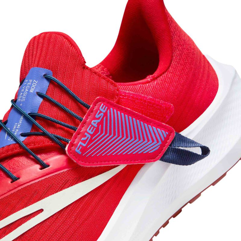 Nike Pegasus FlyEase, Rojo universitario/Azul marino medianoche/Azul gozo/Mar de cristal, hi-res