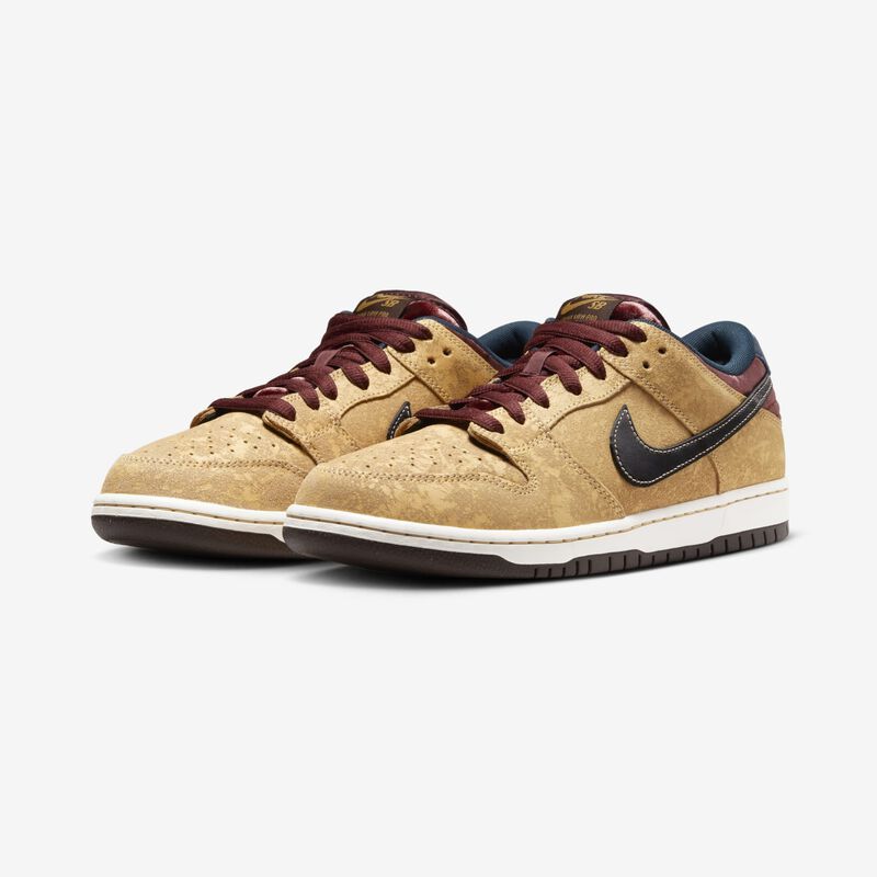 Nike SB Dunk Low Pro, Oro Celeste/Rojo Equipo Oscuro/Armada Marina/Negro, hi-res