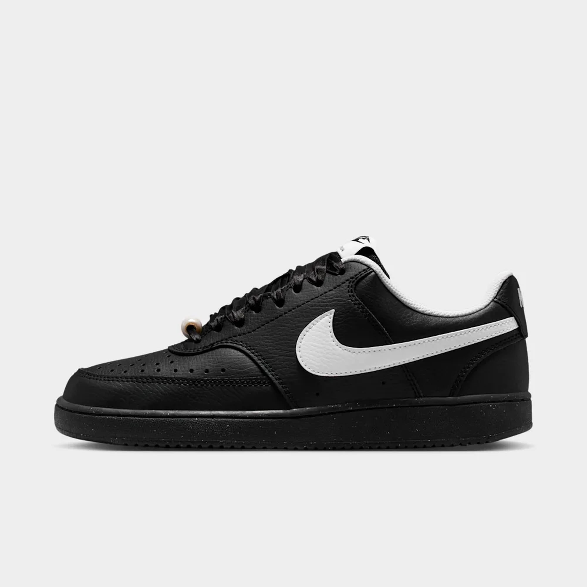 Nike Court Vision Low, Negro/Blanco