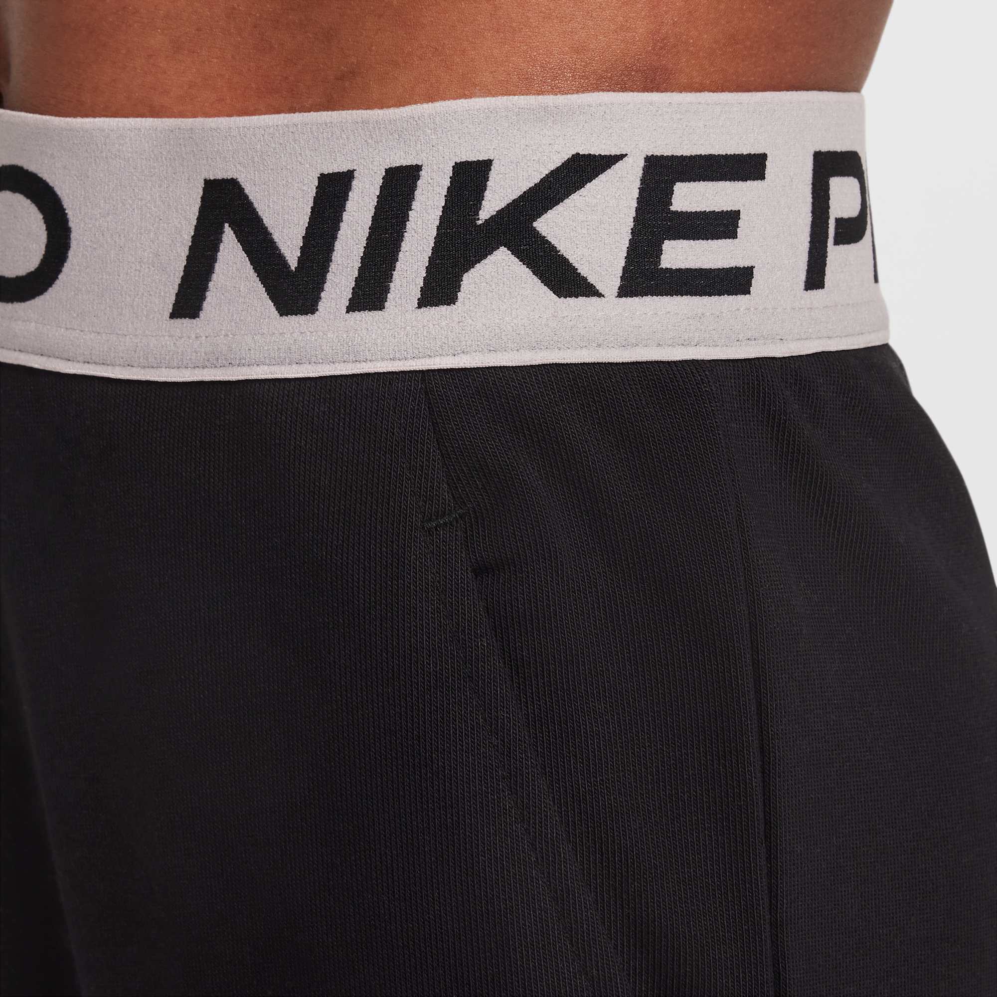 Nike Pro Fleece, Negro/Negro/Violeta Platino/Blanco, hi-res