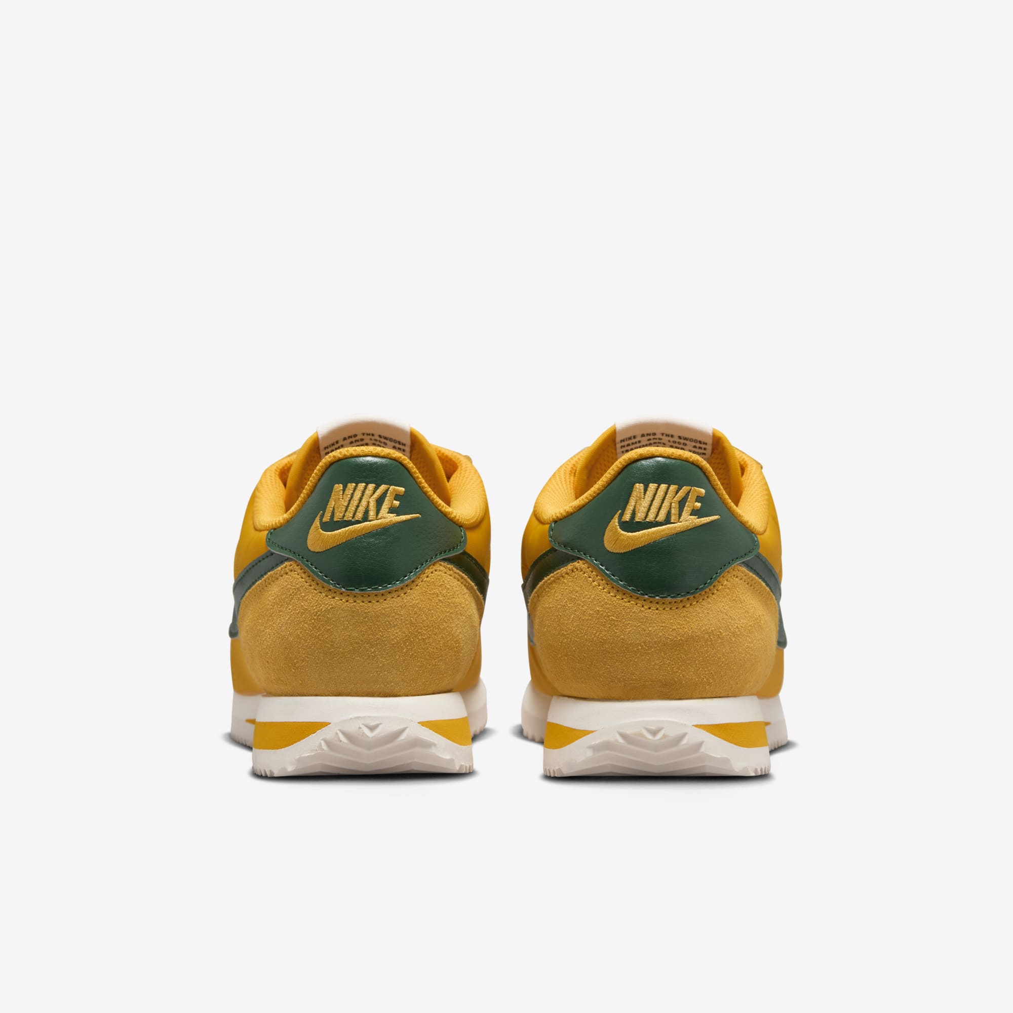 Nike cortez amarillo on sale