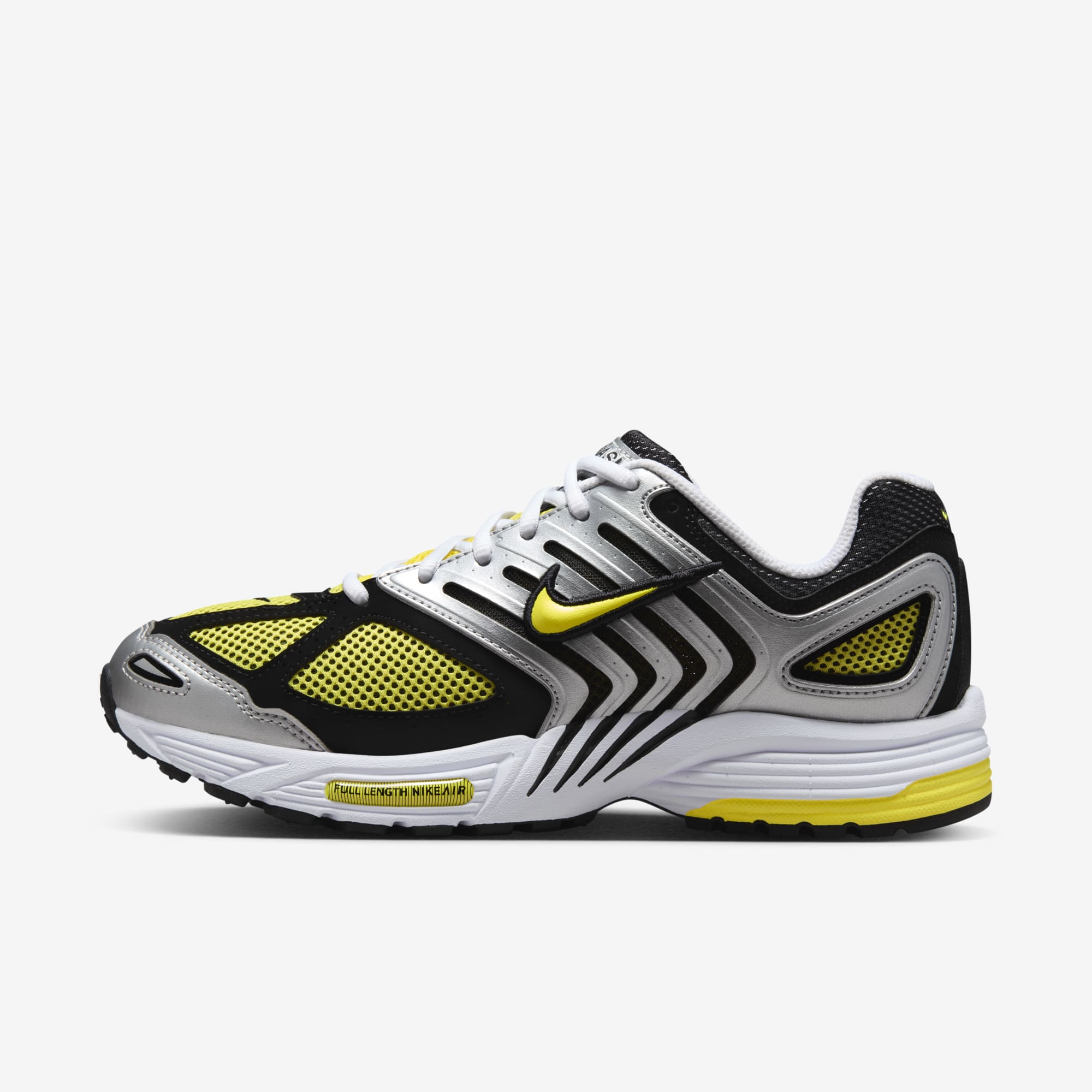 Blanco/Plata Metalizado/Negro/Amarillo Opti