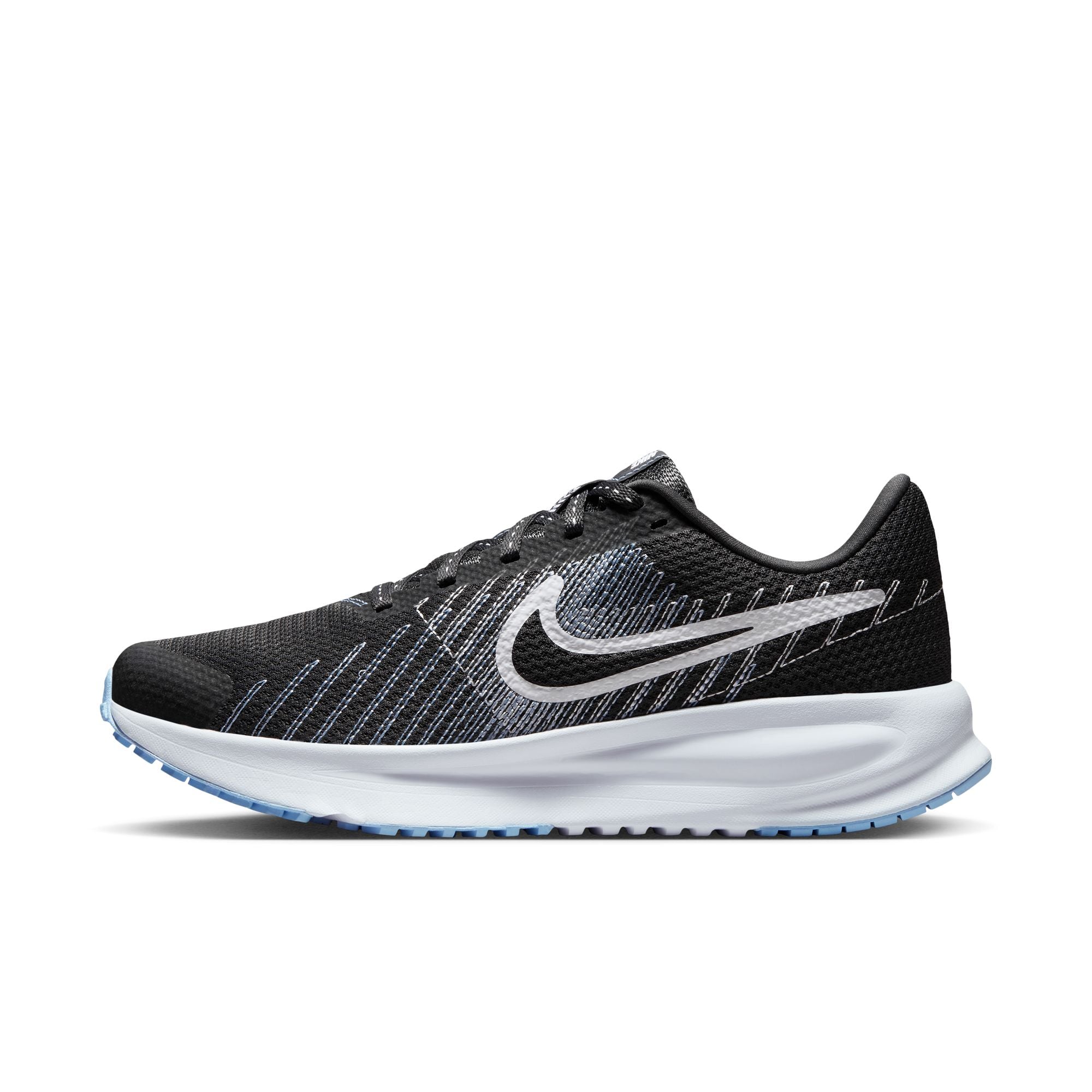 Nike Run Defy, Gris humo oscuro/Aluminio/Gris f&uacute;tbol/Blanco