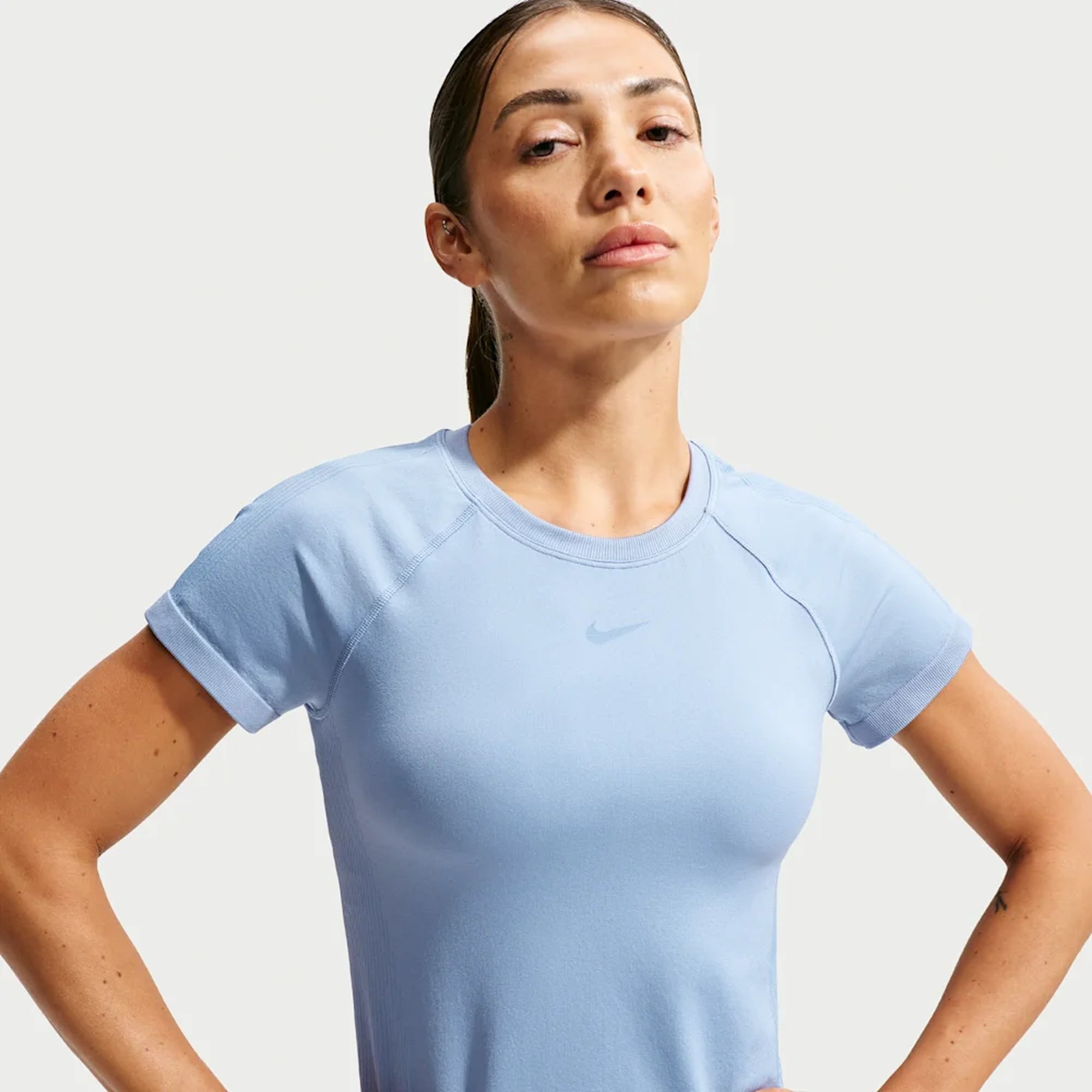 Nike Pro Seamless, Azul de trabajo